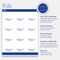 Avery Printable Square Business Cards with Sure Feed Technology, Pre-Printed Colorful Design, Matte White, 2" x 2", Laser & Inkjet Compatible, 120 Total, Great for Branding, Marketing, and Events
